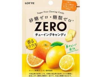ロッテ ゼロチューイングキャンディ シトラス２６ｇ ×120 【送料込】(一部地域別途)の画像