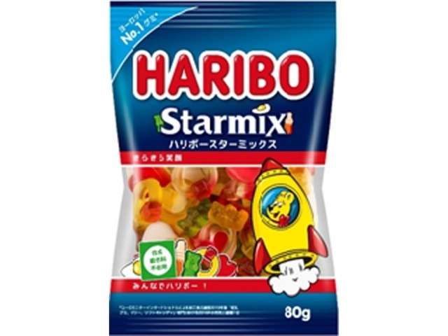 ハリボー スターミックス ８０ｇ ×10 【送料込】(一部地域別途)の画像