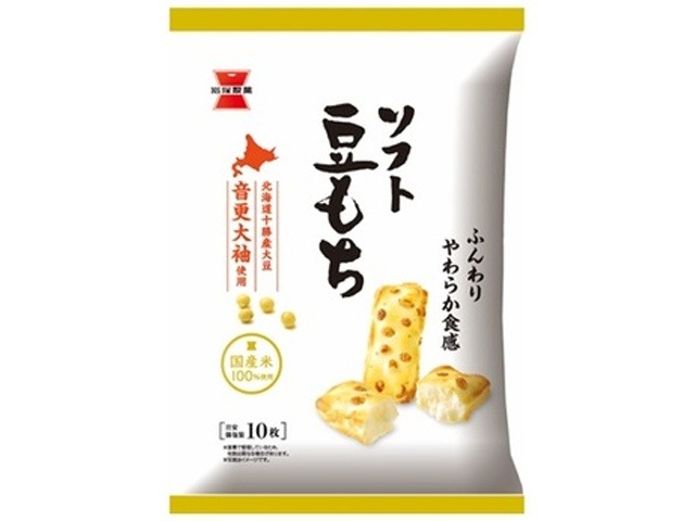 岩塚製菓 ソフト豆もち ５２ｇ×12入り 【全国送料無料】(一部地域別途)の画像