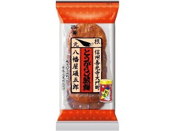 越後製菓 七味とうがらし煎餅 ６枚  ×12入り 【全国送料無料】(一部地域別途)の画像