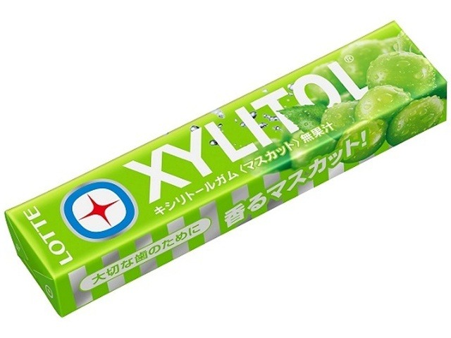 ロッテ キシリトールガム マスカット１４粒×320入り 【全国送料無料】(一部地域別途)の画像