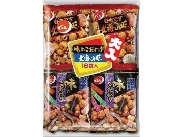 でん六 大入１６袋ペアパック３３６ｇ ×8 【送料込】(一部地域別途)の画像