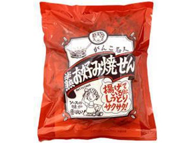 まるせん米菓 半熟お好み焼せん７０ｇ×12入り 【全国送料無料】(一部地域別途)の画像