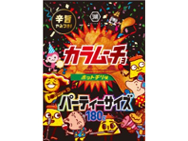 湖池屋 カラムーチョチップスホットチリ１８０ｇ ×12 【送料込】(一部地域別途)の画像