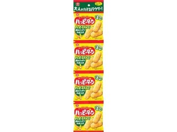 亀田 ハッピーターンミニ スパイス４連×10入り 【全国送料無料】(一部地域別途)の画像