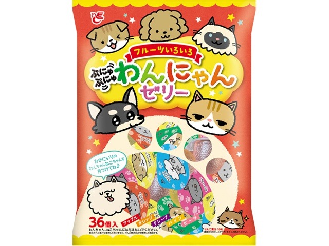 エース わんにゃんゼリー ３６個   ×12 【送料込】(一部地域別途)の画像