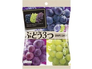 パイン ぶどう３つ ７５ｇ×10入り 【全国送料無料】(一部地域別途)の画像