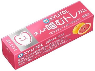 ロッテ キシリトール大人噛むトレピンクＧＦ ９枚 ×300 【送料込】(一部地域別途)の画像