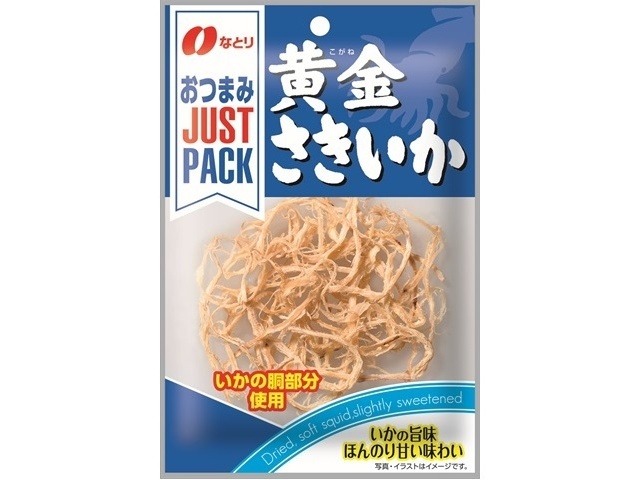 なとり ＪＰ黄金さきいか ９ｇ   ×10 【送料込】(一部地域別途)の画像