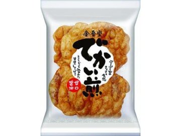 金吾堂 でかい煎 ８枚×10入り 【全国送料無料】(一部地域別途)の画像