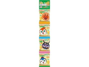 不二家 アンパンマンひとくちビスケット４連８０ｇ×10入り 【全国送料無料】(一部地域別途)の画像