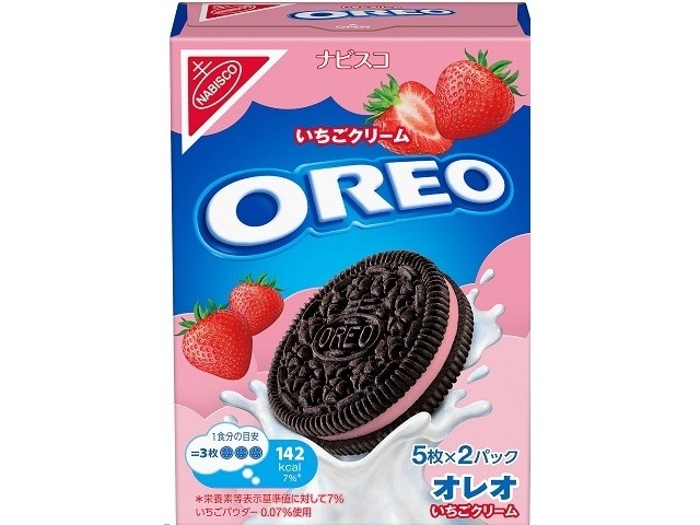 オレオ いちごクリーム １０枚×48入り 【全国送料無料】(一部地域別途)の画像