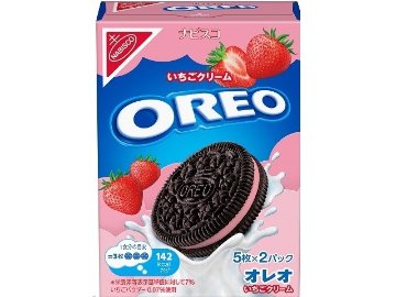 オレオ いちごクリーム １０枚×48入り 【全国送料無料】(一部地域別途)の画像