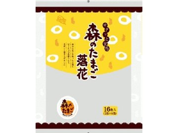 かしわ堂 森のたまご落花 １６枚  ×12入り 【全国送料無料】(一部地域別途)の画像