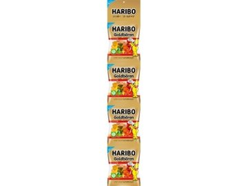 ハリボー ゴールドベア４連グミ ×40 【送料込】(一部地域別途)の画像