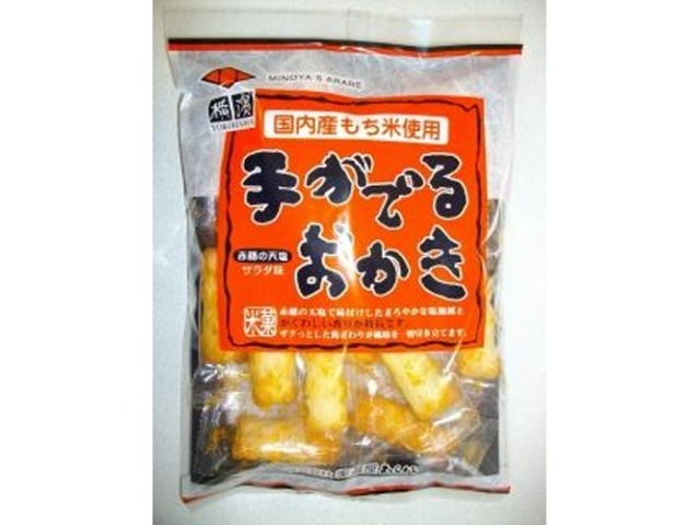 美濃屋あられ 手がでるおかき６０ｇ  ×12入り 【全国送料無料】(一部地域別途)の画像
