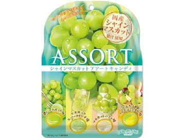 扇雀飴 シャインマスカットアソートキャンディ８５ｇ ×10 【送料込】(一部地域別途)の画像