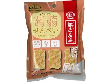 中野 こんにゃくせんべい都こんぶ １５ｇ×96入り 【全国送料無料】(一部地域別途)の画像