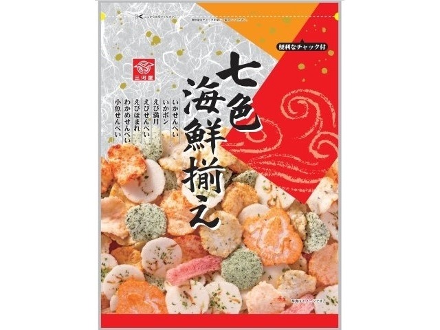 三河屋 七色海鮮揃え １２５ｇ   ×12 【送料込】(一部地域別途)の画像