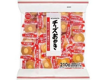 ブルボン チーズおかき ２１０ｇ×10入り 【全国送料無料】(一部地域別途)の画像