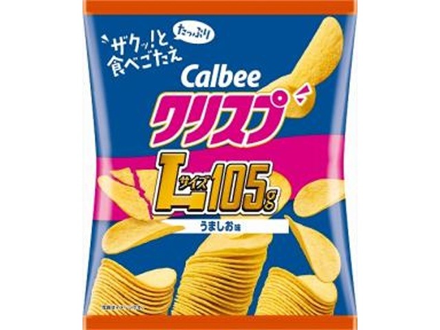 カルビー クリスプ うましお味１０５ｇ×12入り 【全国送料無料】(一部地域別途)の画像