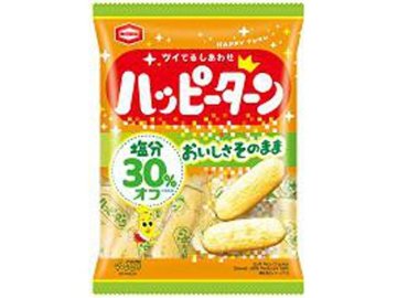 亀田 減塩ハッピ－タ－ン ８３ｇ×12入り 【全国送料無料】(一部地域別途)の画像