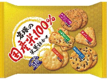 岩塚の国産米１００％米菓詰合せ  ×10入り 【全国送料無料】(一部地域別途)の画像