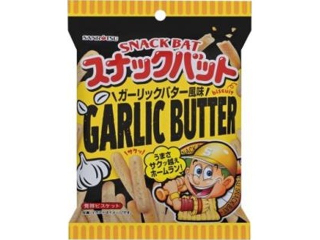 三立製菓 スナックバット ガーリックバター風味６５ｇ ×24 【送料込】(一部地域別途)の画像