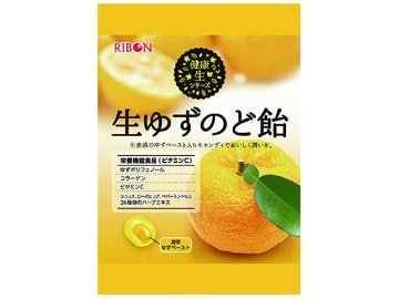 リボン ７８ｇ 生ゆす゛のと゛飴 ×24 【送料込】(一部地域別途)の画像