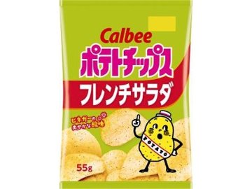 カルビー ポテトチップスフレンチサラダ ５５ｇ×12入り 【全国送料無料】(一部地域別途)の画像