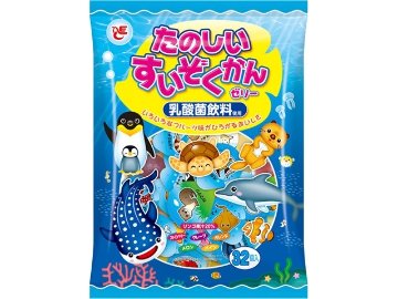 エース たのしいすいぞくかんゼリー ３２個 ×16 【送料込】(一部地域別途)の画像