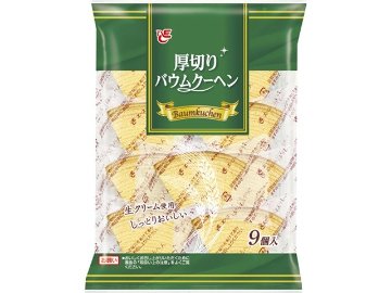 エース 厚切りバウムクーヘン ９個 ×12入り 【全国送料無料】(一部地域別途)の画像