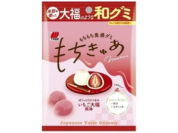 三幸製菓 もちきゅあいちご大福風味４０ｇ×72入り 【全国送料無料】(一部地域別途)の画像