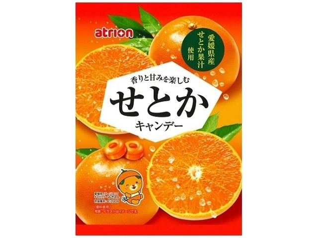 アトリオン せとかキャンデー ５８ｇ×10入り 【全国送料無料】(一部地域別途)の画像