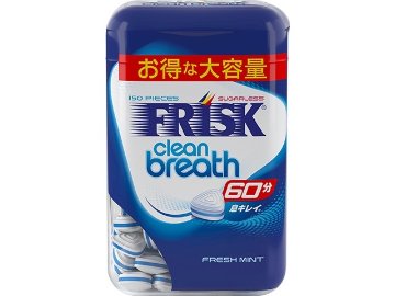 フリスククリーンブレス フレッシュミント１０５ｇ ×50 【送料込】(一部地域別途)の画像