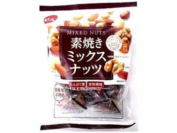 でん六 小袋素焼ミックスナッツ１６５ｇ  ×8入り 【全国送料無料】(一部地域別途)の画像