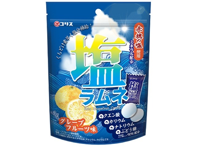 コリス 塩ラムネ ５０ｇ×60入り 【全国送料無料】(一部地域別途)の画像