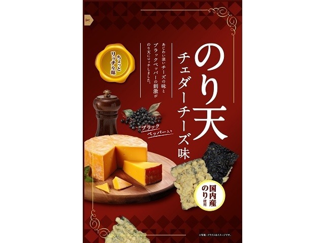 久慈食品 のり天 チェダーチーズ味６０ｇ  ×12入り 【全国送料無料】(一部地域別途)の画像