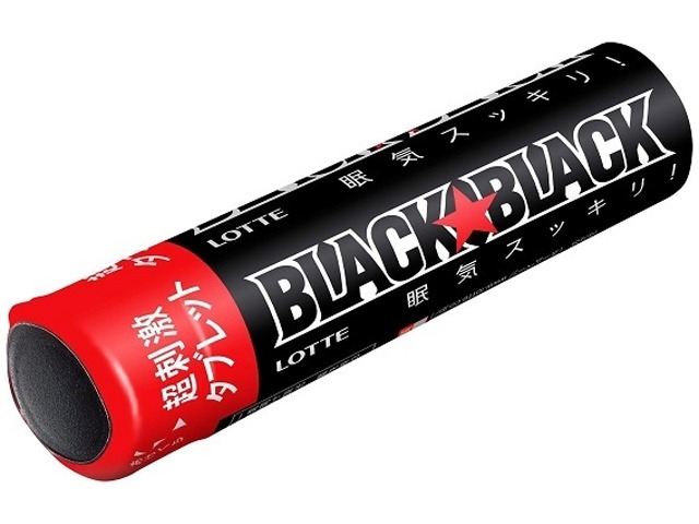 ロッテ ブラックタブレットストロングタイプ ３２ｇ ×120 【送料込】(一部地域別途)の画像