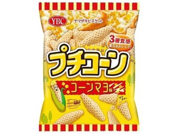 ＹＢＣ プチコーン コーンマヨ味５０ｇ×12入り 【全国送料無料】(一部地域別途)の画像