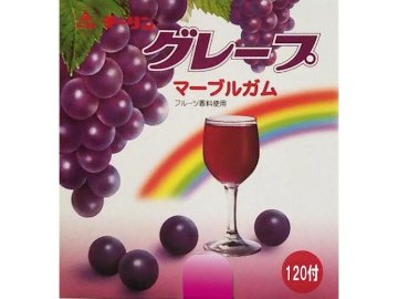 チーリン製菓 押出グレープガム ×120 【送料込】(一部地域別途)の画像