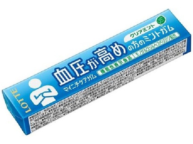 ロッテ マイニチケアガム血圧が高めの方のミントガム ×320 【送料込】(一部地域別途)の画像