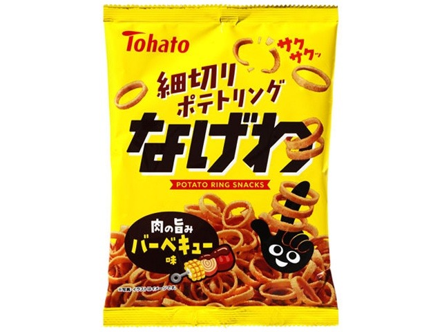 東ハト なげわ バーベキュー味５７ｇ×12入り 【全国送料無料】(一部地域別途)の画像