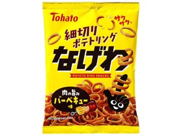 東ハト なげわ バーベキュー味５７ｇ×12入り 【全国送料無料】(一部地域別途)の画像