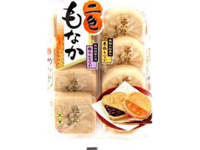 天恵 二色もなか ６個  ×12入り 【全国送料無料】(一部地域別途)の画像