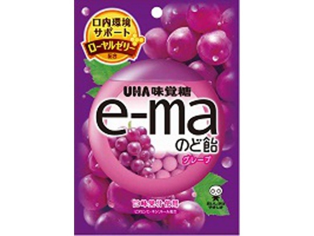 ピピン ｅ−ｍａのど飴袋５０ｇグレープ ×72 【送料込】(一部地域別途)の画像