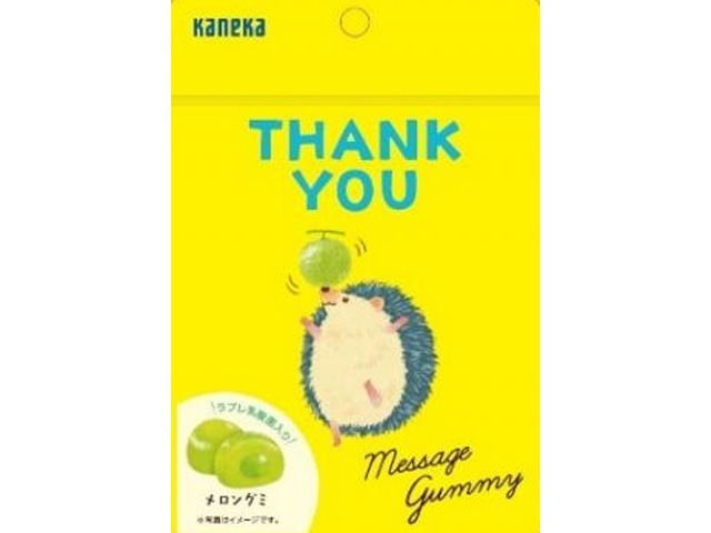 カネカ メッセージグミＴＨＡＮＫＹＯＵ４０ｇ ×10 【送料込】(一部地域別途)の画像
