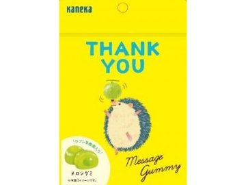 カネカ メッセージグミＴＨＡＮＫＹＯＵ４０ｇ ×10 【送料込】(一部地域別途)の画像
