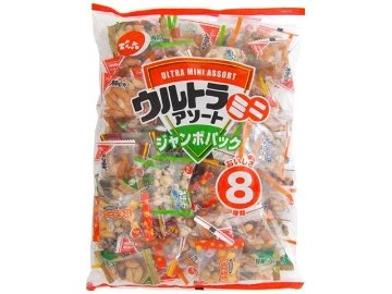でん六 ウルトラミニアソート６２０ｇ×8入り 【全国送料無料】(一部地域別途)の画像