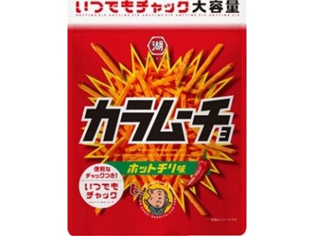 湖池屋 いつでもチャックカラムーチョ １３０ｇ×12入り 【全国送料無料】(一部地域別途)の画像